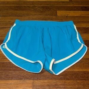 Rabbit Repeats 2” Running Shorts, Hawaiian Ocean, Sz Large